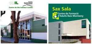 Centre de Dia Indalecí Losilla i Centre de Formació d'Adults Sax Sala - Edificis educatius i sanitaris moderns