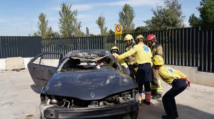 Foto Jornada conjunta amb Bombers de Granollers